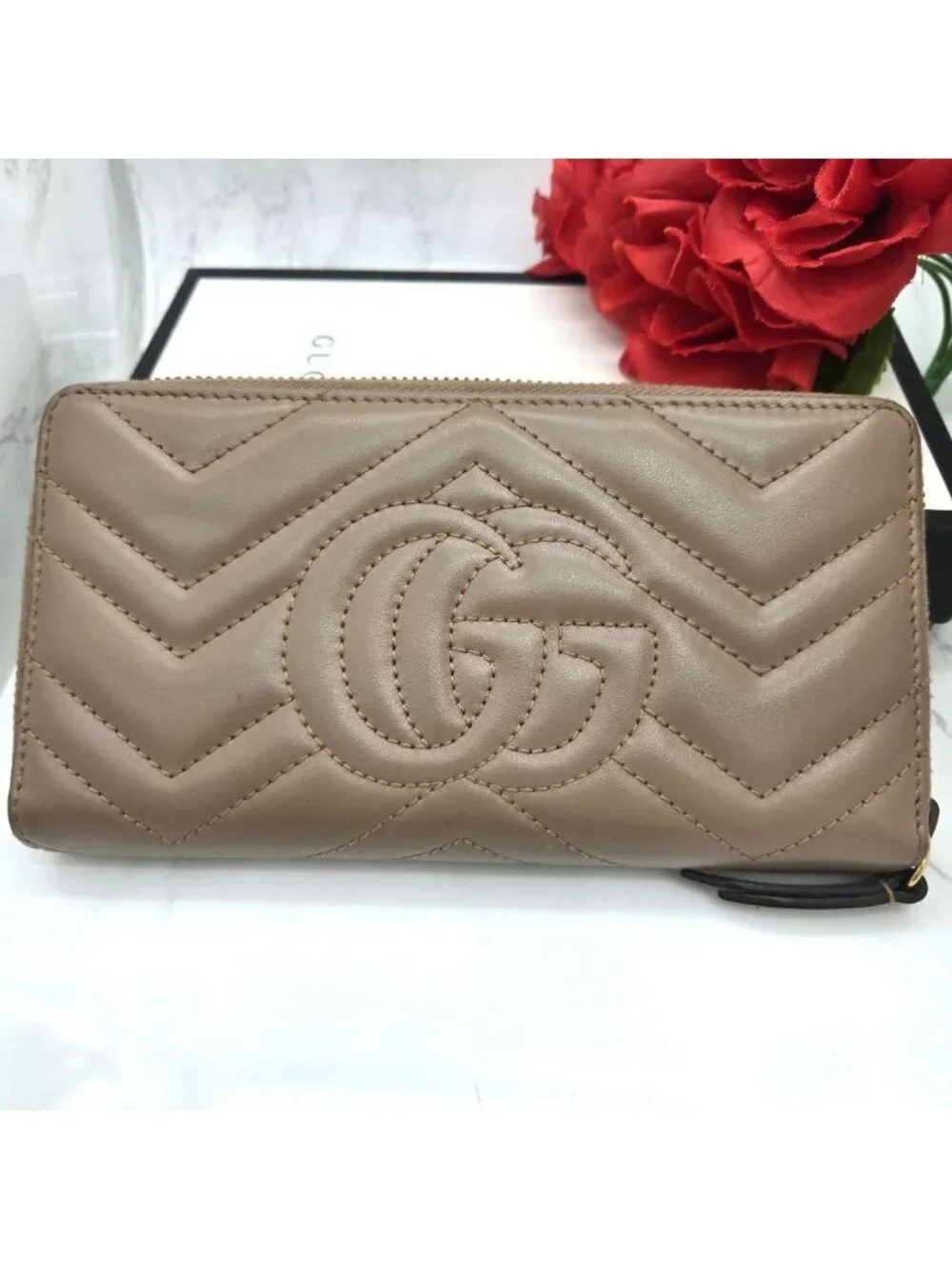 Gucci Wallet GG Marmont Quilted